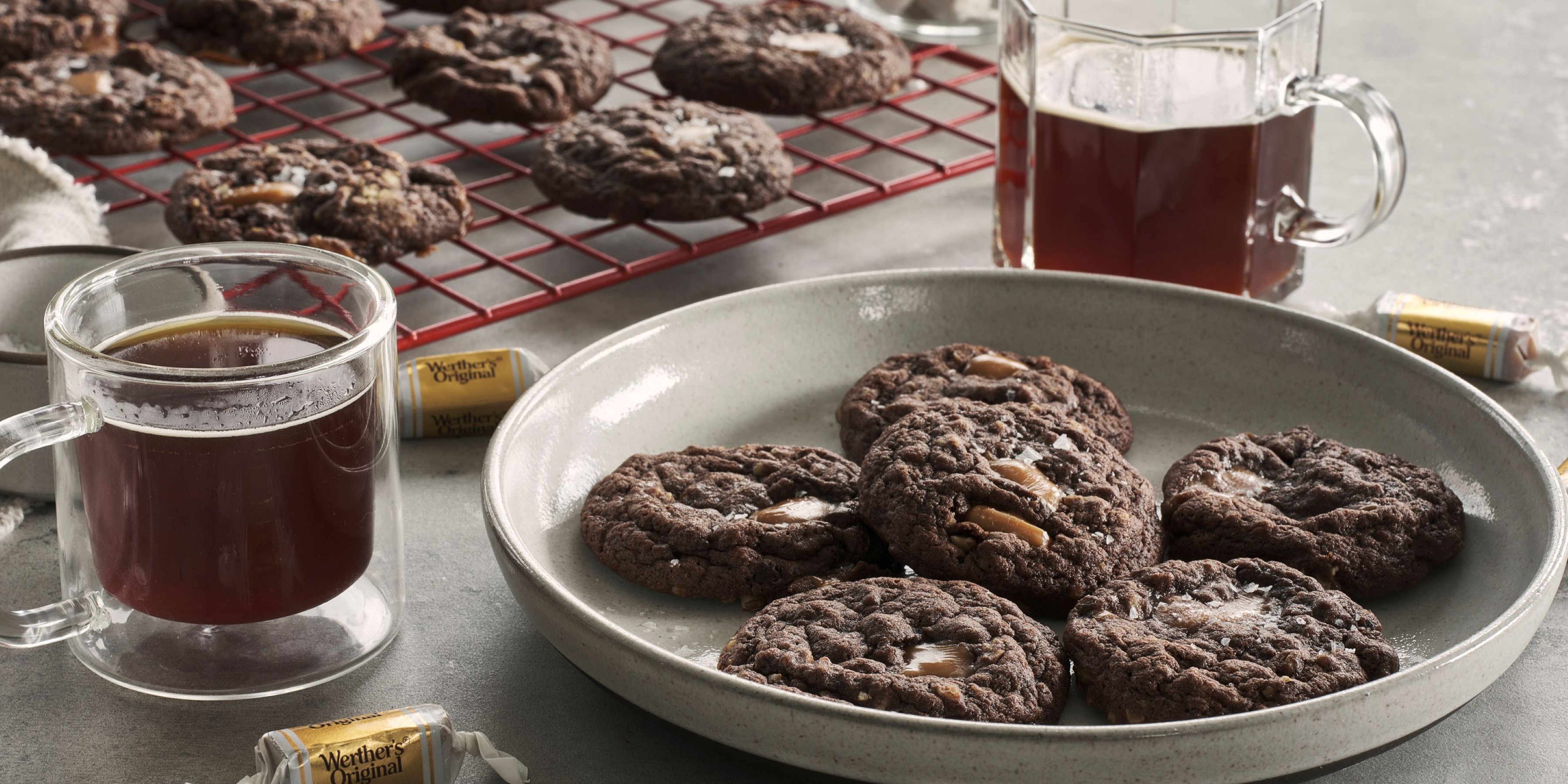 Chocolate Caramel Cookies