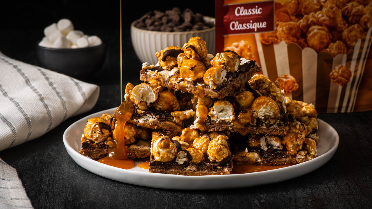 Carr&eacute;s S&rsquo;mores au caramel