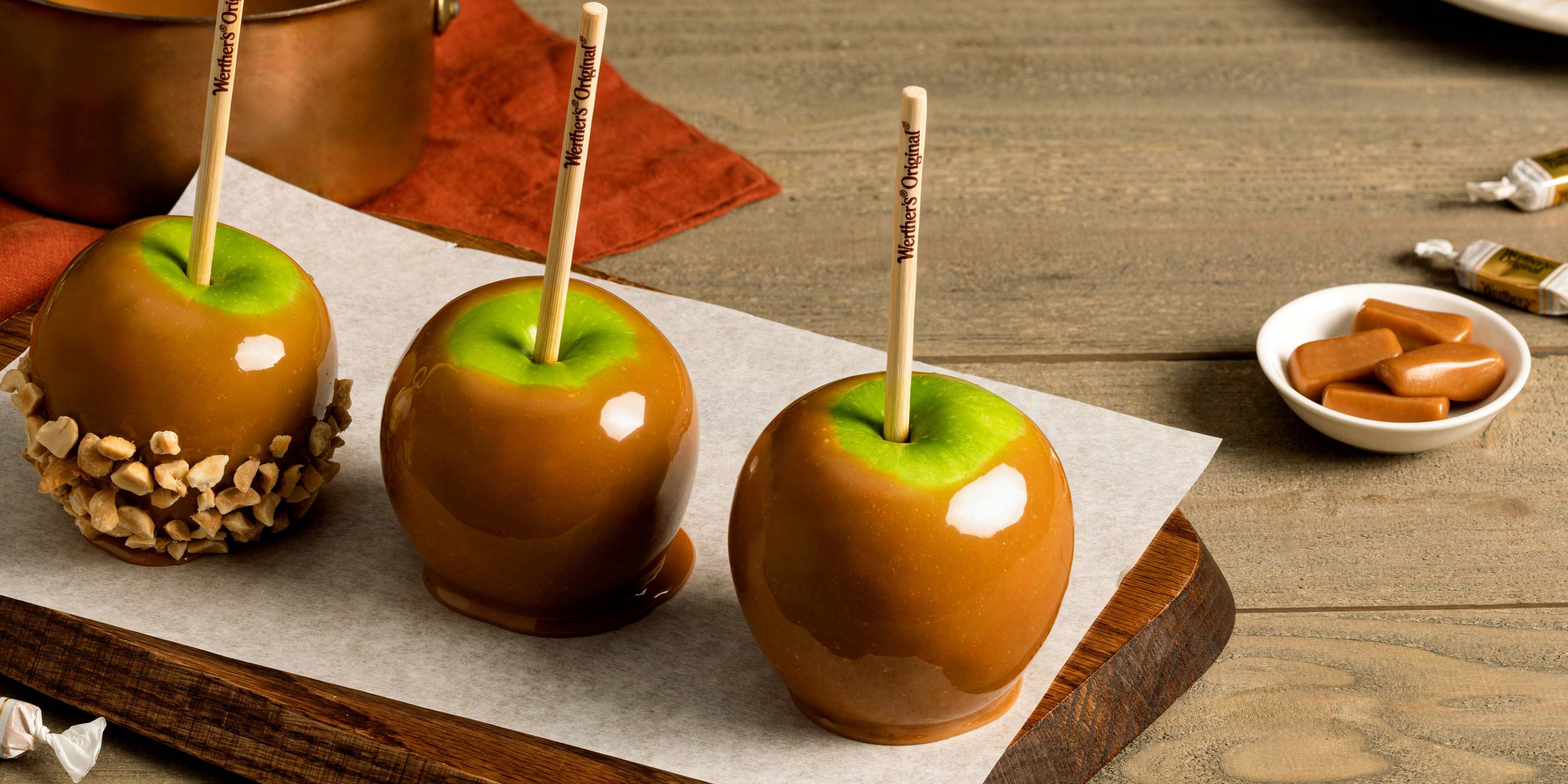 Pommes au caramel classiques