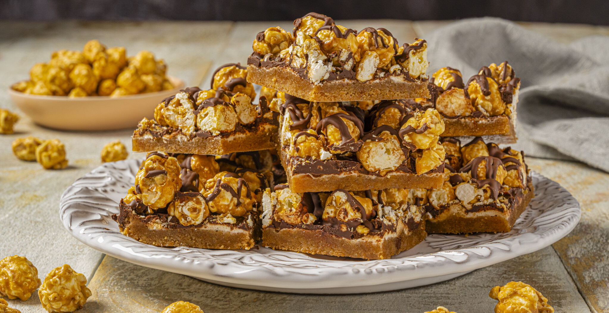 Caramel S’mores Squares