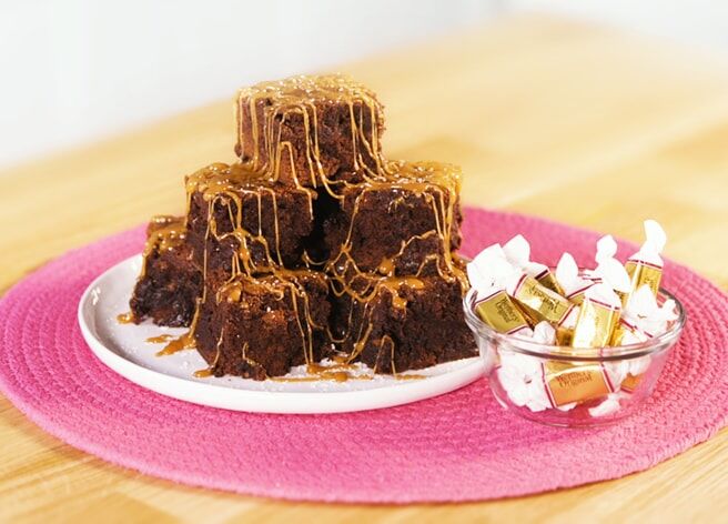Werther’s Original Recipes – Salted Caramel Brownies