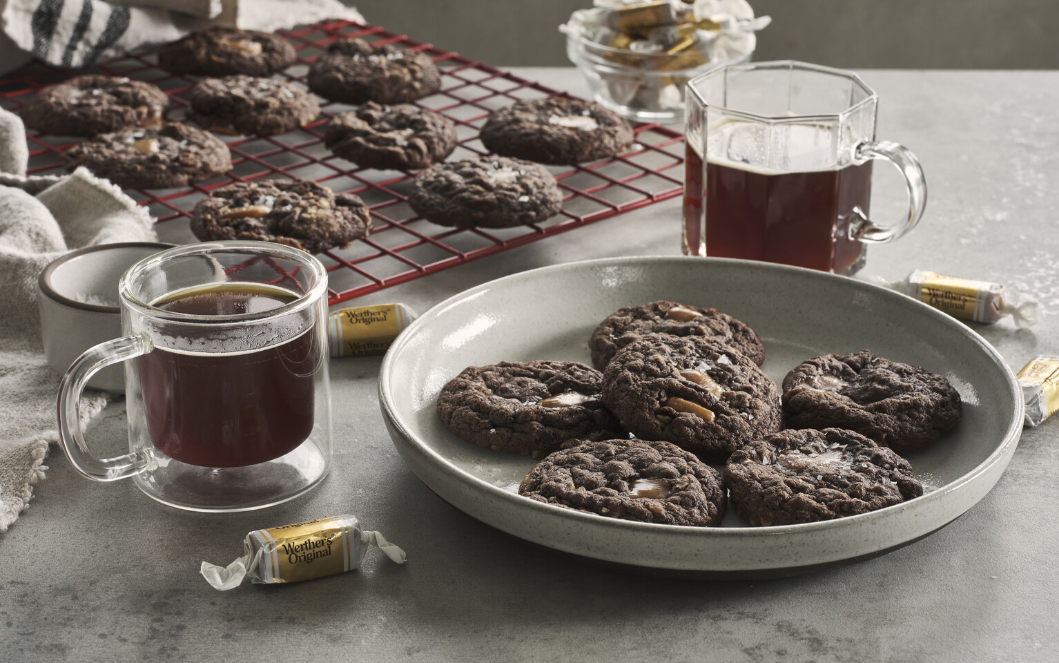 Biscuits choco-caramel