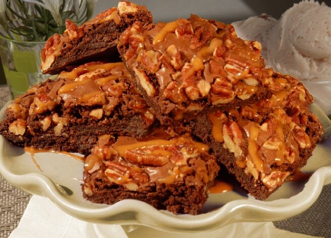 Werther's Original Recipes – Caramel Pecan Brownies