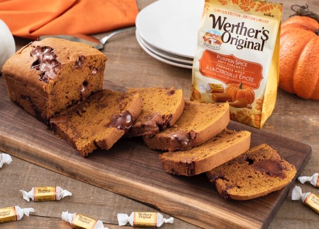 Werther’s Original Recipes – Caramel Pumpkin Spice Bread
